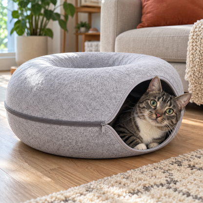 The Cat Hideout Bed They'll Actually Use
