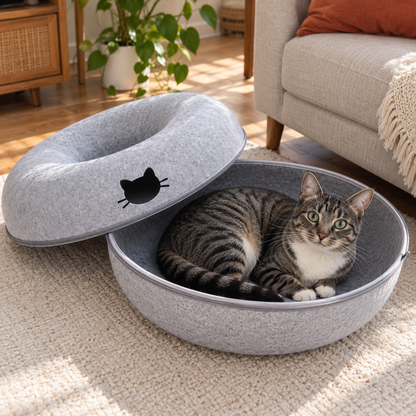 The Cat Hideout Bed They'll Actually Use